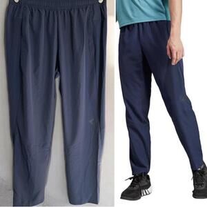 Adidas Aeroready Movement Training Track Pants Navy Athleisure Streetwear XL